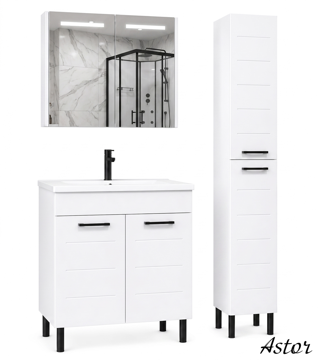 Astor-white-glavna Дизайнерски комплект "Astor" - 60 - Image 1